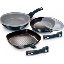 Tigai si seturi Set de 3 piese cu mai multe tigăi BH/7049 Acvamarin