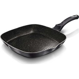 Tigaie grill 28 cm cu maner detasabil Metallic Line Carbon Pro Edition