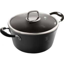 GARNEK TYTANOWY 20cm 2.5L BERLINGER HAUS BLACK PROFESSIONAL LINE BH-6122