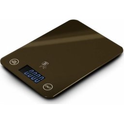 Cantar de bucatarie Metallic Line Shiny Black Edition BH-9363, 5kg