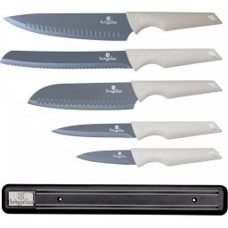 Set cutite 6 piese cu suport magnetitc Aspen Collection BH 2839