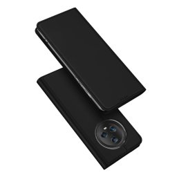 Husa Dux Ducis Skin Pro case for Honor Magic5 flip cover card wallet stand black
