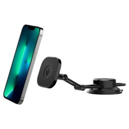 Husa Suport auto magnetic OneTap 3 pentru bord/parbriz (MagFit) – negru