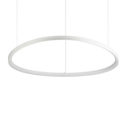 Lustră living Gemini 303895, L:105 cm, albă