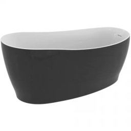 Cada freestanding Ideal Standard Atelier Around 180x85 cm exterior negru -K8715V2