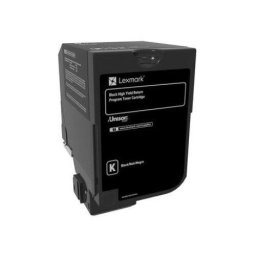 CARTUS TONER RETURN BLACK 74C2HK0 20K ORIGINAL LEXMARK CS720DE