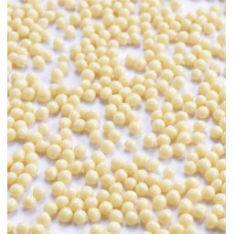 Cereale Crocante Glazurate cu Ciocolata Alba, 1.5 kg, O 5 mm