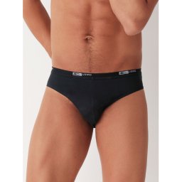 Set 2 perechi chiloti clasici bumbac talie joasa Cotonella GU016 0002