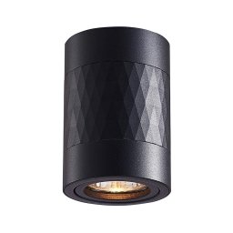 Spot BIMA 1xGU10/25W/230V rotund negru