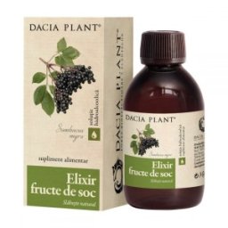 Elixir din fructe de soc, 200 ml, Dacia Plant