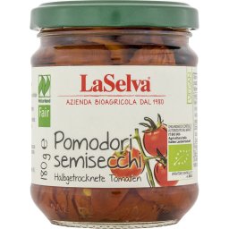 Rosii semiuscate in ulei de masline extravirgin bio 180g