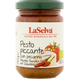 Pesto picant cu rosii si Pecorino bio 130g