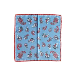 Batista matase Gentlemen`s Corner - Paisley Blue, Red, White
