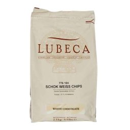 Ciocolata Alba 33% Shock Weisse, 2.5 kg, Lubeca