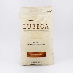 Ciocolata cu Lapte 43% Ghana Selection, 2.5 kg, Lubeca