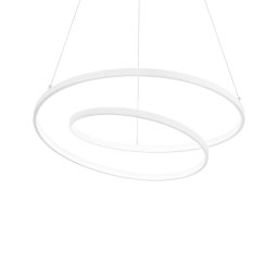 Lustră LED Oz 304571, L:80 cm, albă, dimabilă Dali/Push