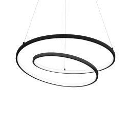 Lustră LED Oz 304588, L:80 cm, neagră, dimabilă Dali/Push