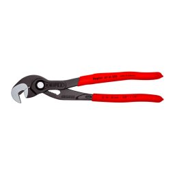 Cleste cheie KNIPEX Raptor 250 mm pentru automotive, dispozitiv autoblocare, prindere ferma pentru furtunuri, conducte si conectori, maner confortabil, fabricat in Germania 87 41 250