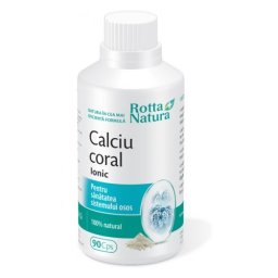 Calciu Coral Ionic, 90 capsule, Rotta Natura