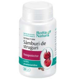 Extract din samburi de struguri, 30 capsule, Rotta Natura