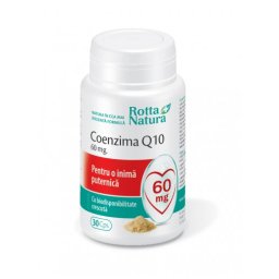 Coenzima Q10 60mg, 30 capsule, Rotta Natura