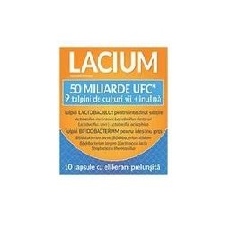 Lacium 50 miliarde UFC, 10 capsule, Zdrovit
