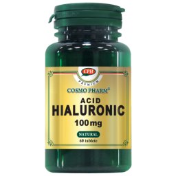 Premium Acid hialuronic 100 mg, 60 tablete, Cosmopharm