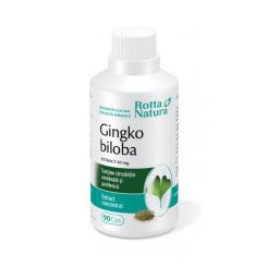 Gingko Biloba 60mg, 90 capsule, Rotta Natura