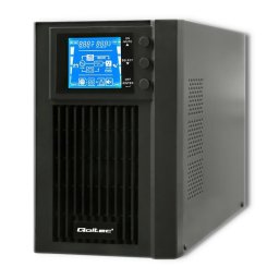 Qoltec Sursă de alimentare neîntreruptibilă On-line 1kVA 800W LCD USB
