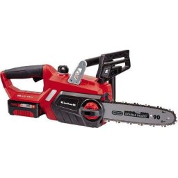 Einhell Fierăstrău cu lanț fără fir GE-LC 18 Li Kit - rosu/negru - Li-ion Baterie 3.0Ah