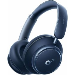 Casti Wireless Over-Ear Soundcore Space Q45, Adaptive Active Noise Cancelling, LDCA Hi-Res, Bluetooth 5.3, Albastru