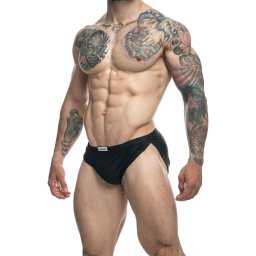 Justin+Simon Runnig Short Black S/M