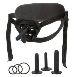 California Exotics Boundless Silicone Pegging Kit Black