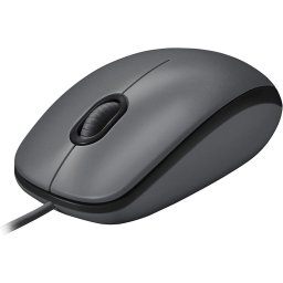 Mouse M100, Mouse,compatible with Windows/macOS/ChromeOS/Linux, Negru, 1000 dpi, Optic