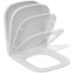 Capac de WC Ideal Standard I.Life S, cu inchidere lenta -T473701