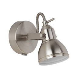 Searchlight 1541SS - Aplică perete spot FOCUS 1xGU10/50W/230V crom