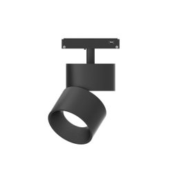 SPOT ORIENTABIL SINA MAGNETICA 10W, NEGRU, 3000K
