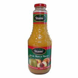 Stami Suc natural de mere și piersici bax 6x1l