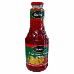 Stami Suc natural de mere și struguri limpezit, bax 6x1l