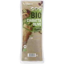 Ciabatta cu masline, fara gluten bio 180g