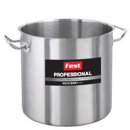 Oala inox profesionala fara capac Fest Profesional 71 L