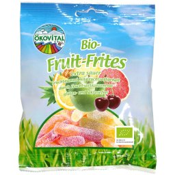 Jeleuri acrisoare din fructe, fara lactoza si gluten bio 80g