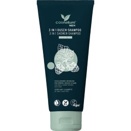 Sampon si gel de dus 3 in 1 cu hamei bio pentru barbati 200ml