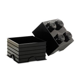 Cutie depozitare LEGO 2x2 negru (40031733)