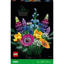 LEGO® Creator Expert - Buchet de flori de camp 10313, 939 piese