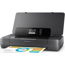 Imprimanta color portabila HP OfficeJet 200, Wireless, A4, Negru