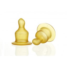 Set 2 tetine latex Minut Baby ortodontice 0+,3+,6+,6+lichide groase