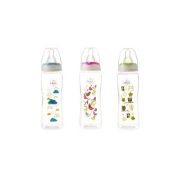 Biberon 250 ml si tetina silicon 3+