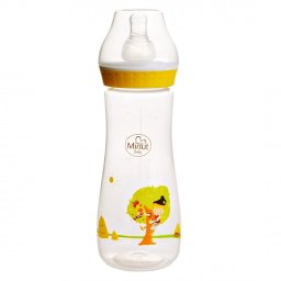 Biberon "Pupaza din tei" 250 ml Minut Baby 3+