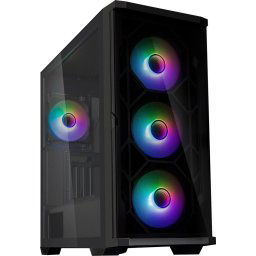 Carcasa Z10 DUO ATX Mid Tower ZM-IF 120 x4 Black